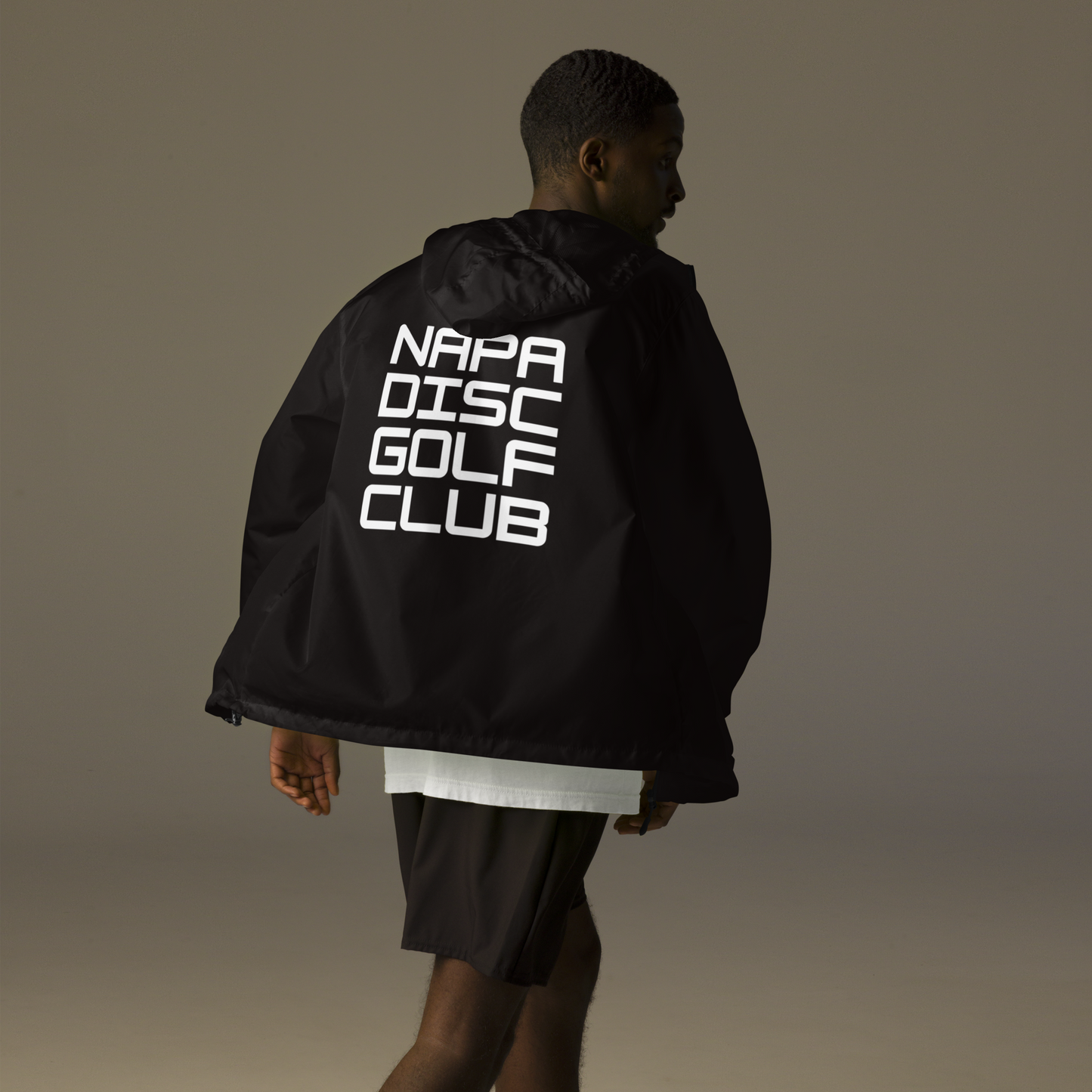 Unisex lightweight zip up windbreaker