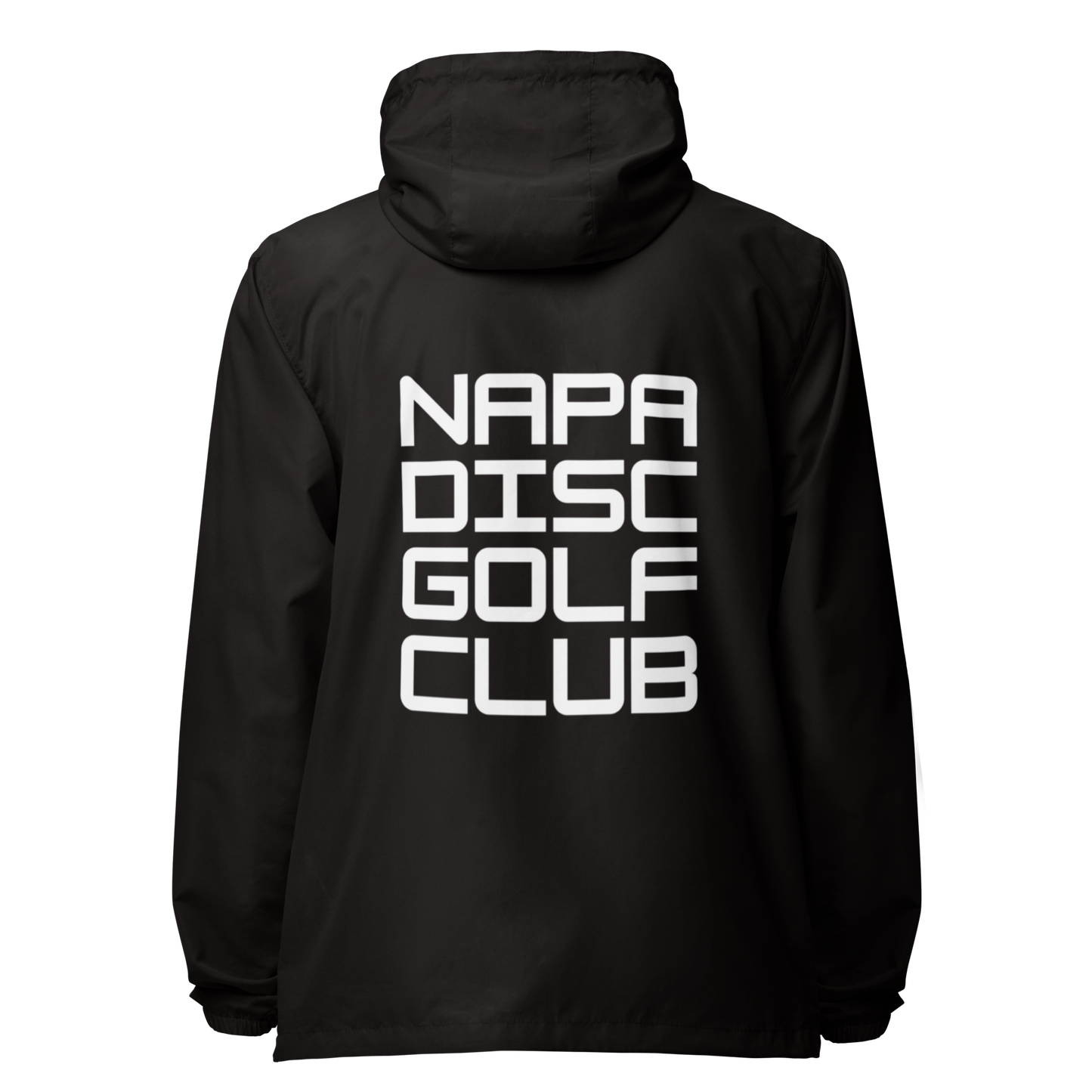 Unisex lightweight zip up windbreaker